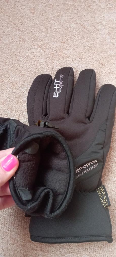 Rukavice softshell zn."echt sports" vel."m", echt,m