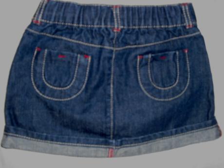 Nádherná riflová sukýnka s mašlí, gymboree,92