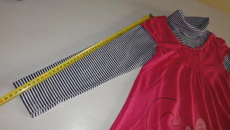 Šaty vel. 7 - 8 let, 134