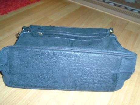 Kožená kabelka aktovka,