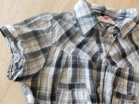 Dívčí plátěná blůzka, new look,152