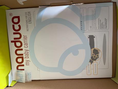 Manduca nosítko first hempcotton sand, manduca