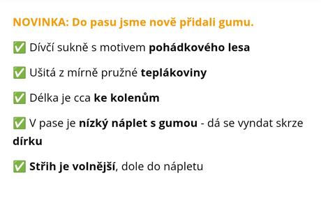 Sukně v-mart karol a kvído,vel.134/140, 134