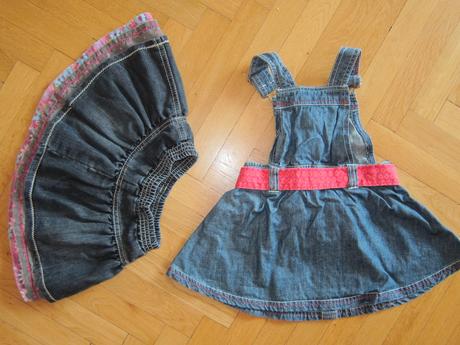 Riflová sukně , květovaná matalan, 86,, f&f,86