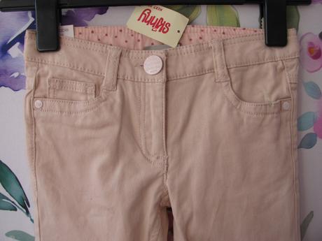 Dívčí elastické džíny, skiny next, next,122