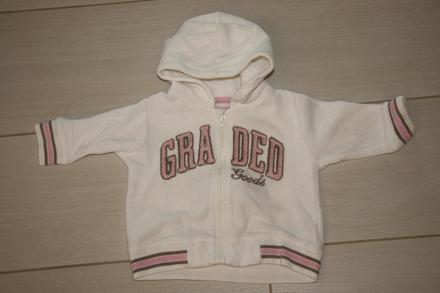 Sametová mikinka, h&m,62