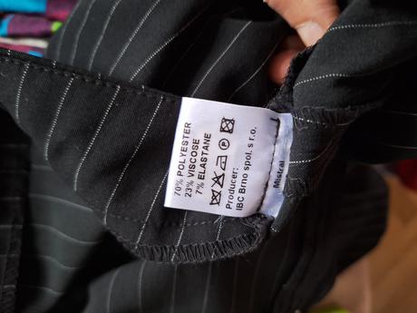 Kalhoty společenské kalhoty vel. s, s