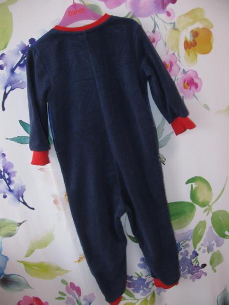 Fleecový spací overal pj masks, 98