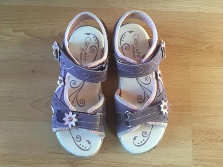 Sandálky, cupcake,29