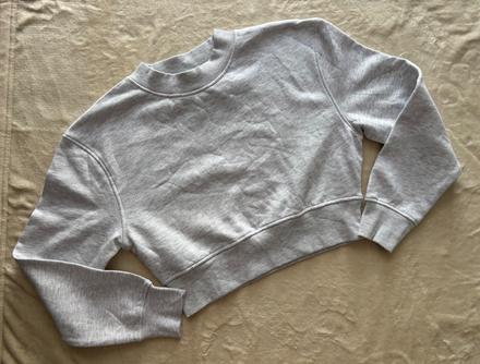 K9/ mikina šedá crop - v.11/12 let, primark,152