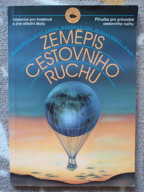 Kniha-učebnice zeměpis cestovního ruchu.,