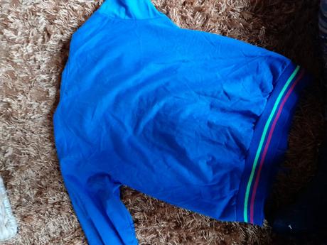 Modrá mikina 164 pro slečnu, 164