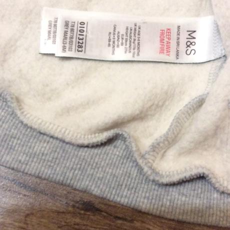 Teplejší mikina m&s, marks & spencer,68