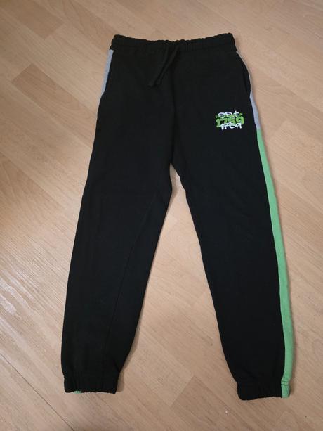 Tepláky jogger černé sinsay, sinsay,140