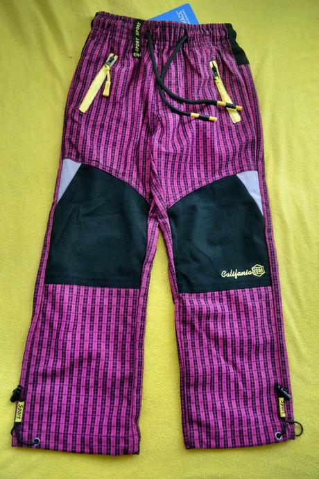 2xpodzimní kalhoty kugo,šusťákové,bavlna,v.104, kugo,104