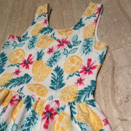 Letní šaty s ovocem zn. nutmeg, nutmeg,146