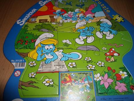 Puzzle šmoulové 3+, 