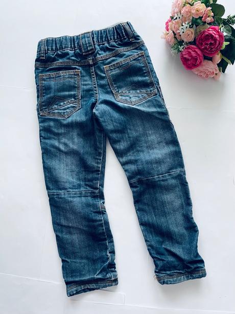 Džíny zateplené - v.5/6 let, f&f,116