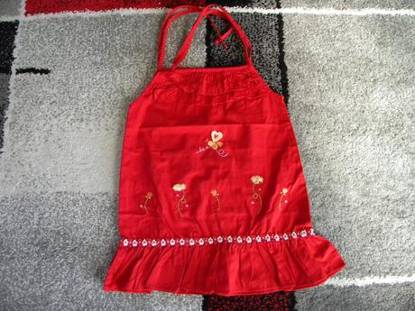 Letní pláťěné šaty vel.92/98, 92