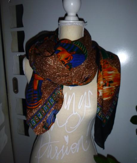 Maxi šátek - nebo pareo egypt, l