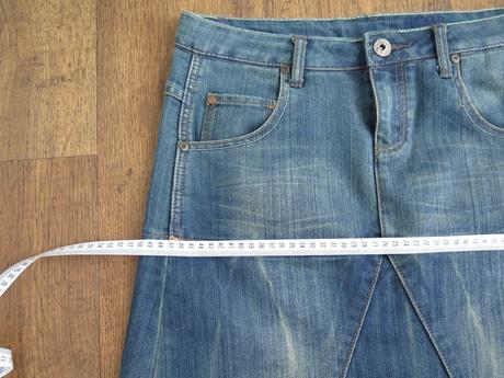 Dámská riflová sukně, c&a,38