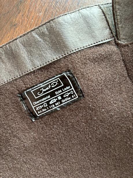 Kožené kozačky janetd 41, deichmann,41