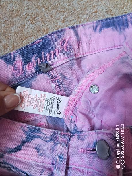 Šortky zn."denim co" vel."134", denim co,134
