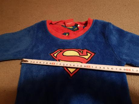 Fleesová mikina "superman"značky primark, vel.2-3, primark,98