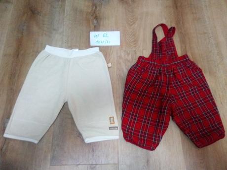 2 x kalhoty, vel 62, 62