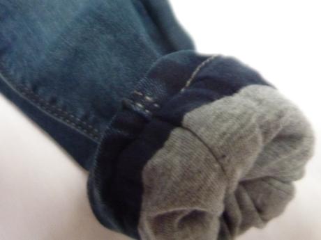 Zateplené džíny vel. 98, palomino,98