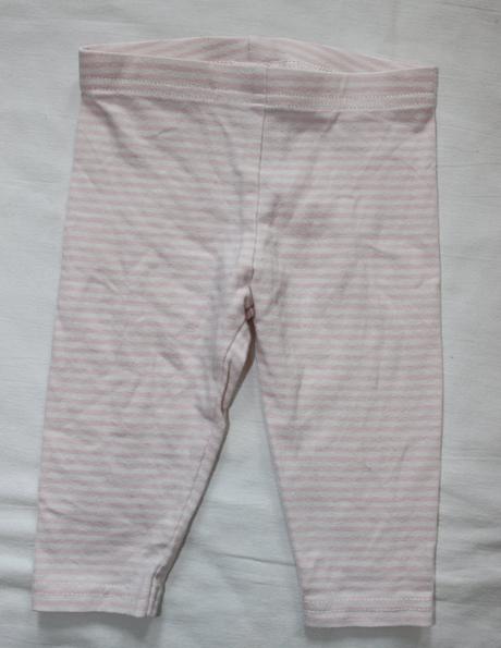 Z85. pruhované legíny 0-3 měs., next,62