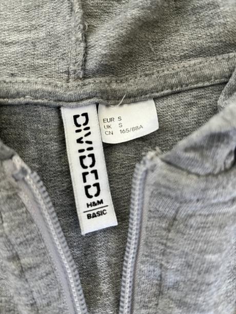 Slabší mikina, h&m,s