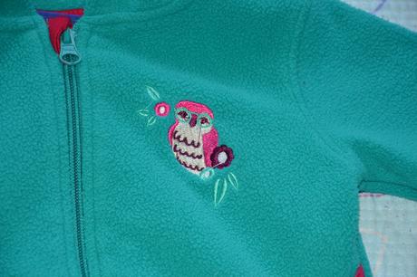 Mikina mikinka mikča fleesová se sovičkou, lupilu,86