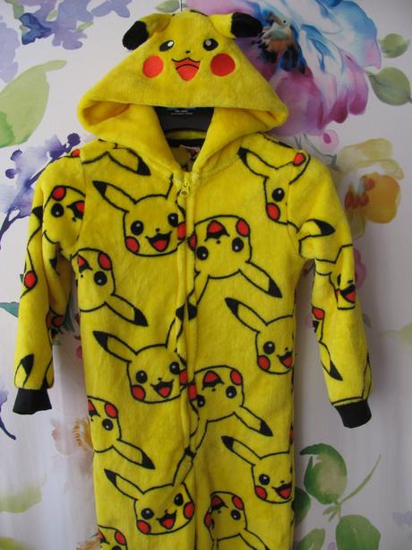 Fleecový spací overal s kapucí pokémon, george,116