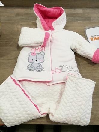Dívčí zimní komplet koala nový 80, koala baby,80