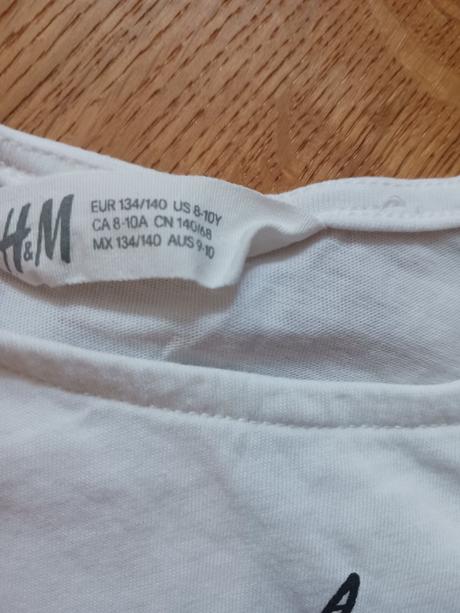 H&m 2x tílko č.134/140, h&m,134