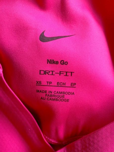 Dámské sportovní legíny nike go dri-fit s kapsami, nike,xs