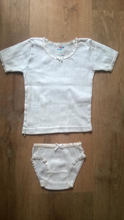 Komplet tílko a kalhotky, vel 86, krásný stav, 86