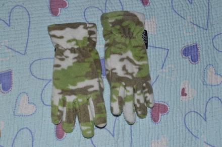 Teplé fleesové rukavice thinsulate, 104