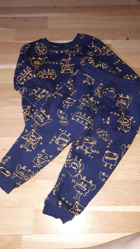 Tepláková souprava s roboty vel. 92, george,92