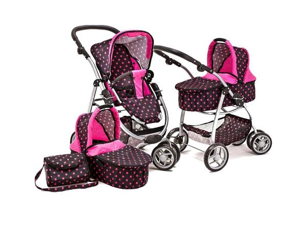 Kočárek pro panenky Doris