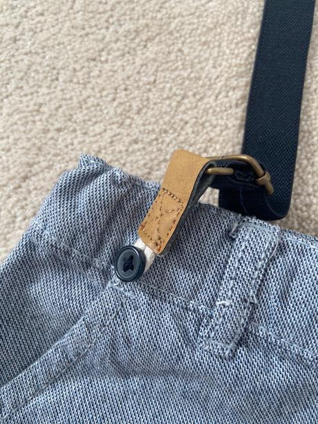 Fešácké kratasy s kšandy, pepco,110