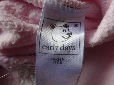 2x mikina fleesová mikina, vel. 86, early days,86