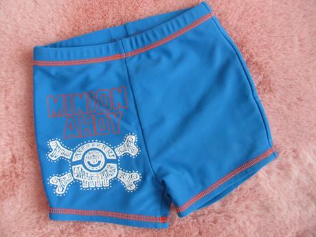 Modré chlapecké plavky boxerky, 92