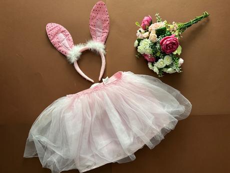 K1/ kostým zajíček - v. one  size (3-6 let), 