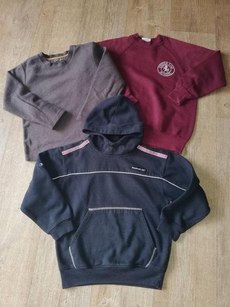 Mikina/mikiny chlapeck 3x vel.116/122, rebel,116