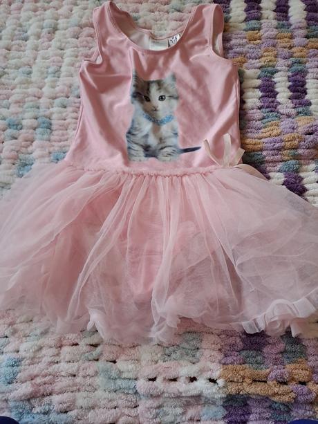 Dres se sukní vel.122/128, h&m,122