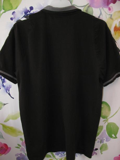 Pánské černé bavlněné polo tričko, hummel,l