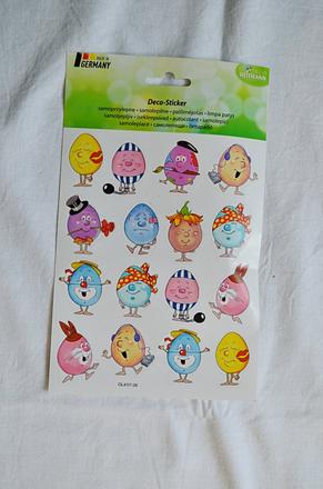 Samolepky vajíčka, 