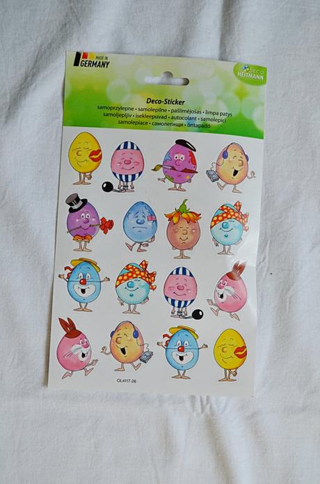 Samolepky vajíčka,